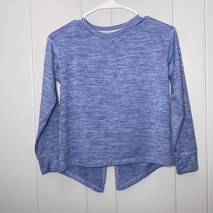 Xersion Girl’s Long Sleeve Quick Dri Athletic Blouse Top Size M 10/12